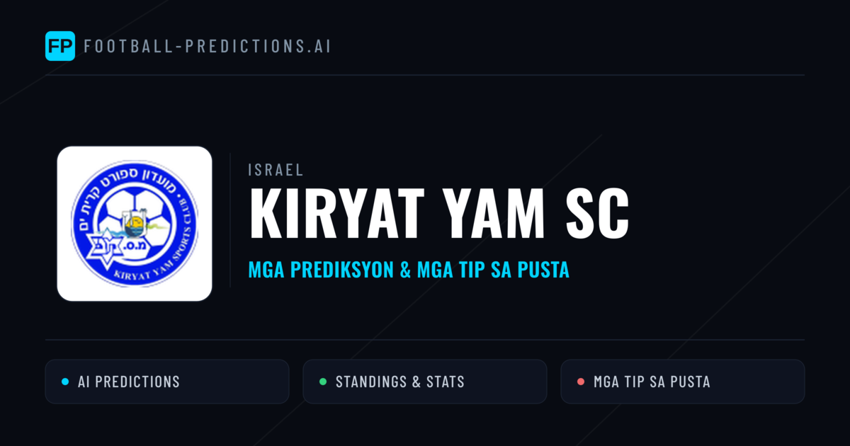 Kiryat Yam SC Predictions & Stats