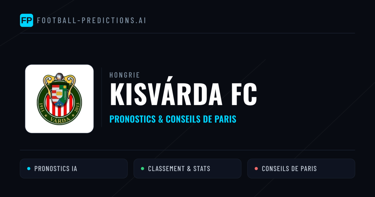 Kisvárda FC Pronostics & Statistiques