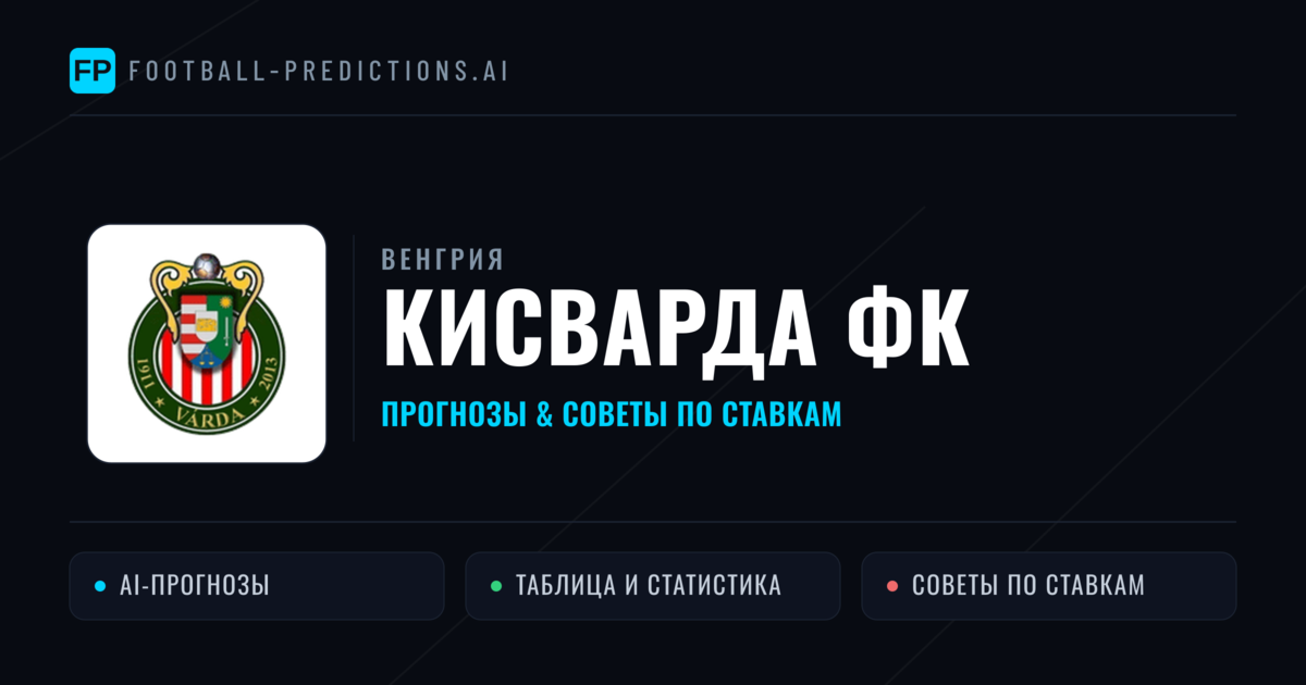 Кисварда ФК прогнозы и статистика
