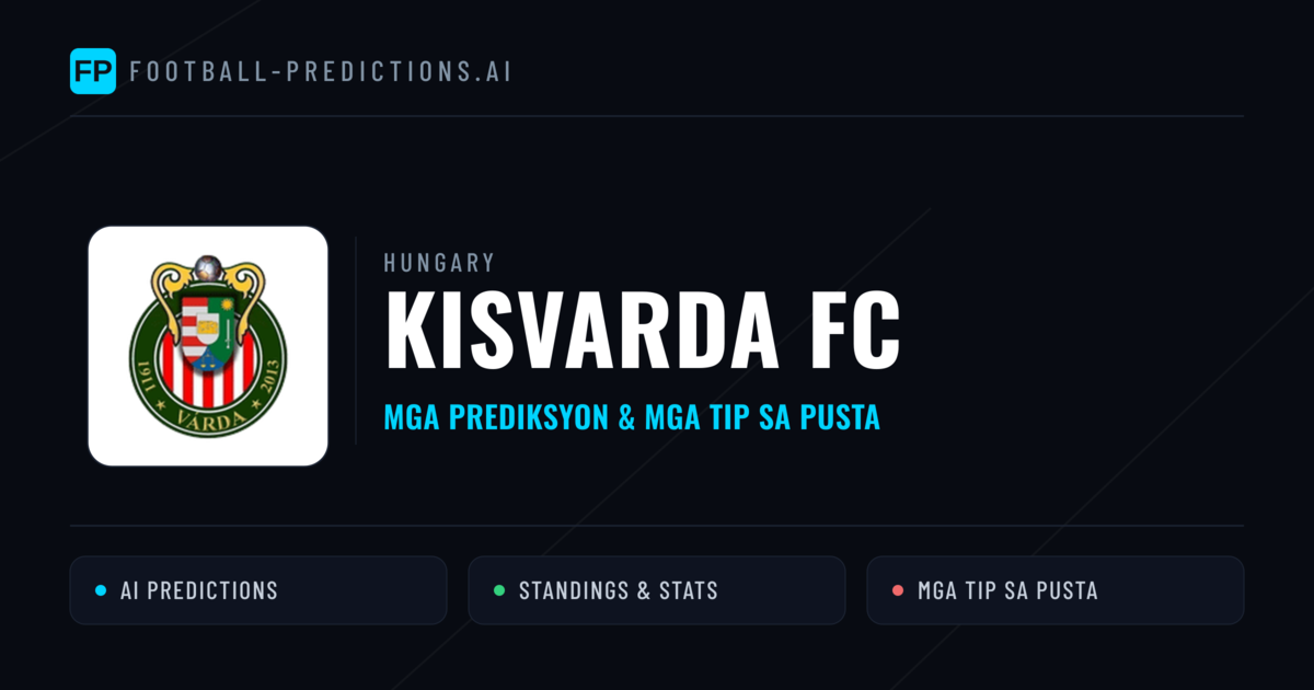 Kisvarda FC Predictions & Stats