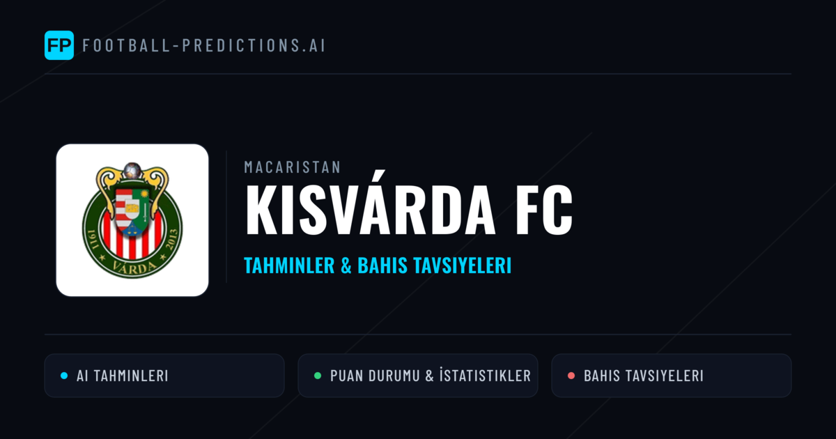 Kisvárda FC Tahminleri & İstatistikler