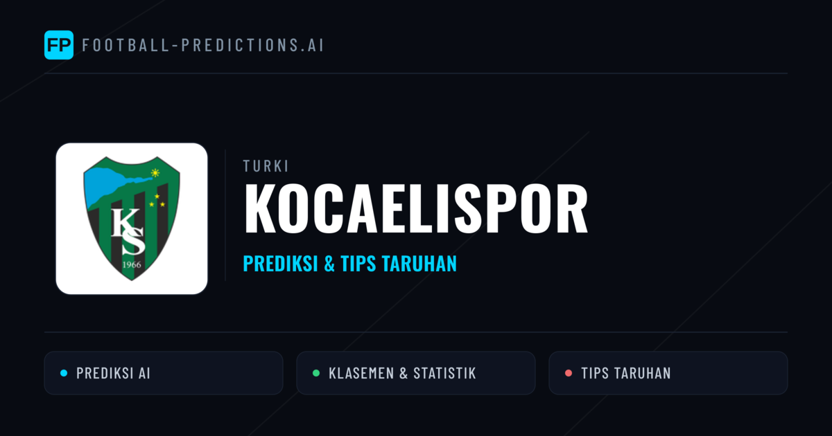Kocaelispor Prediksi & Statistik Piala Dunia