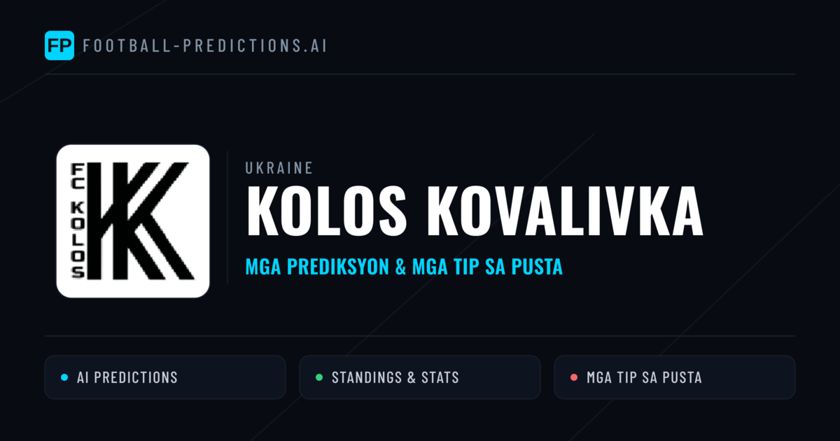 Kolos Kovalivka Predictions & Stats