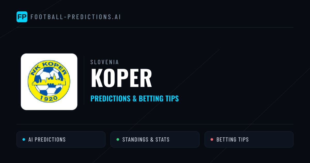 Koper Predictions & Stats