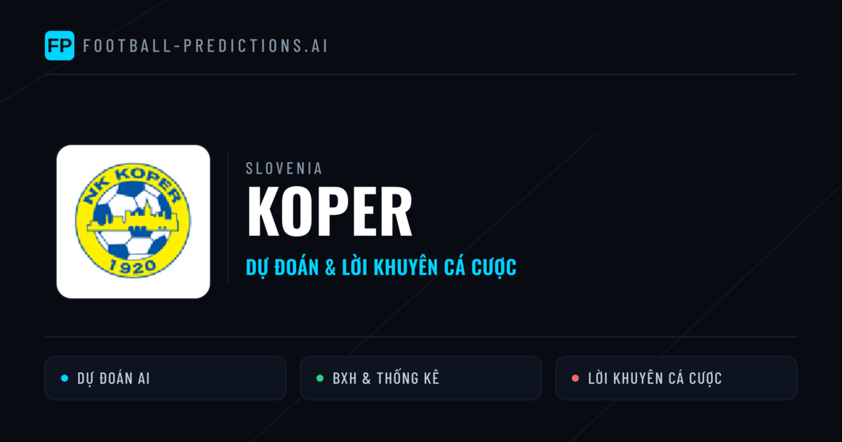 Koper Dự đoán & Thống kê