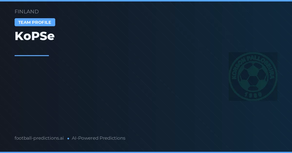 KoPSe Predictions & Stats