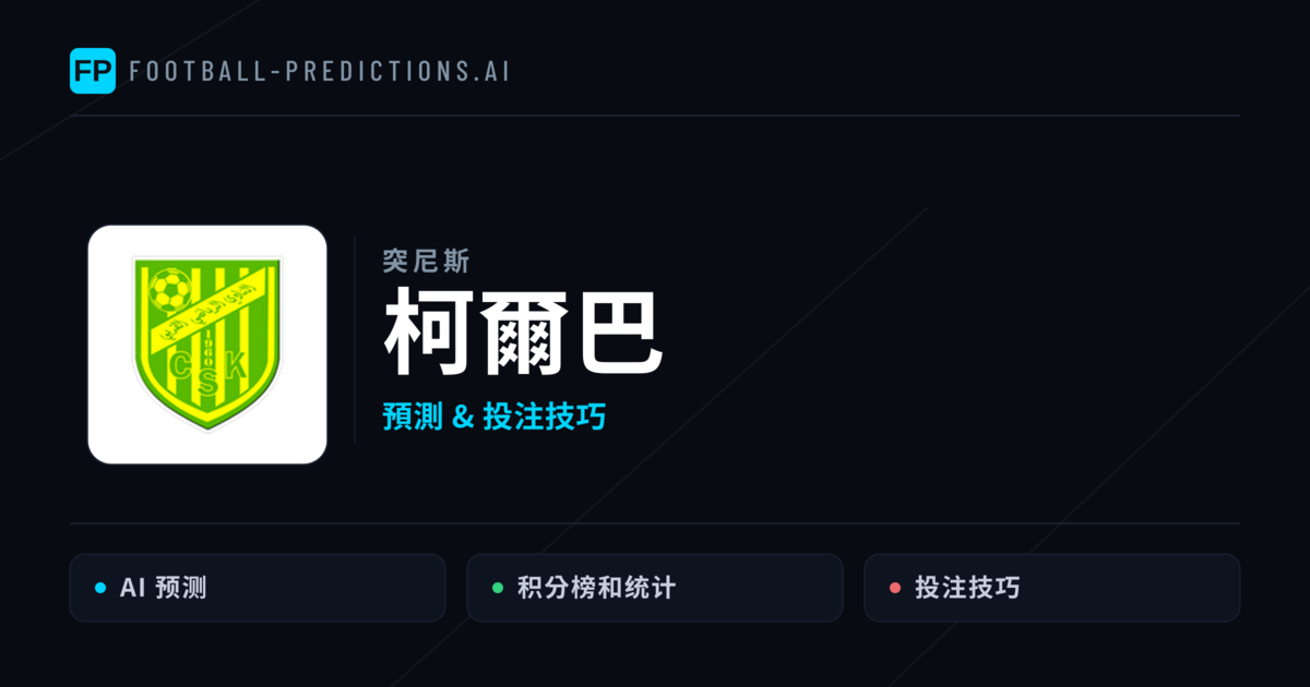 柯爾巴 運彩分析|足球預測與數據