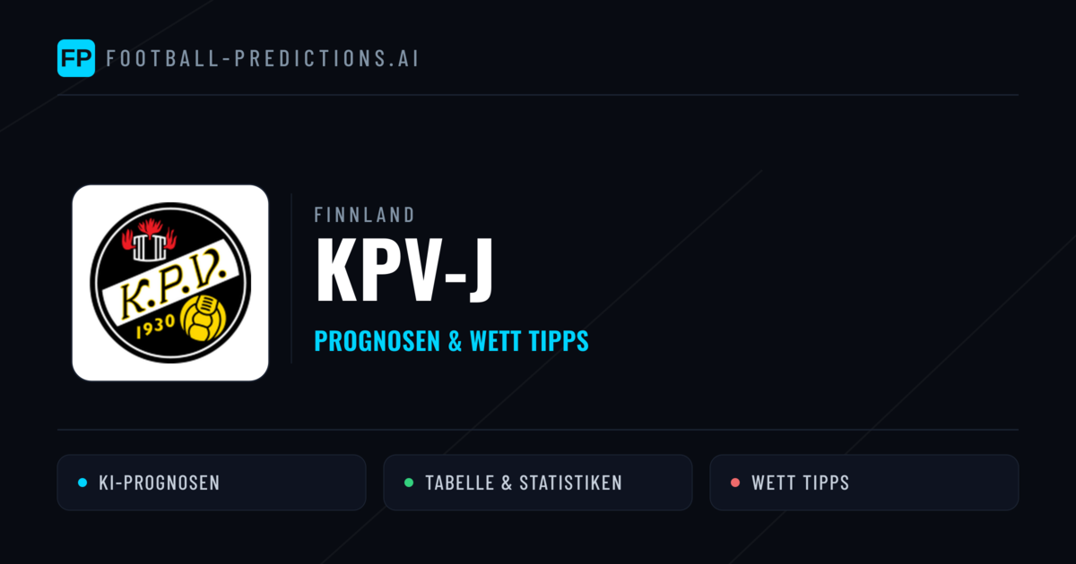 KPV-j Prognosen & Statistiken
