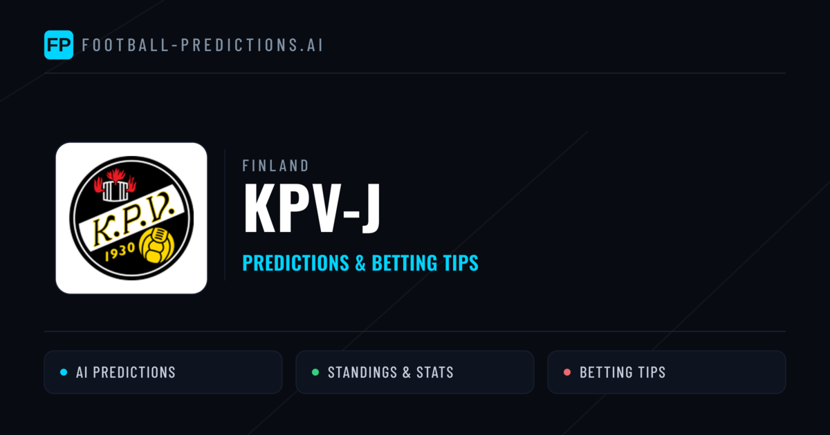 KPV-j Predictions & Stats