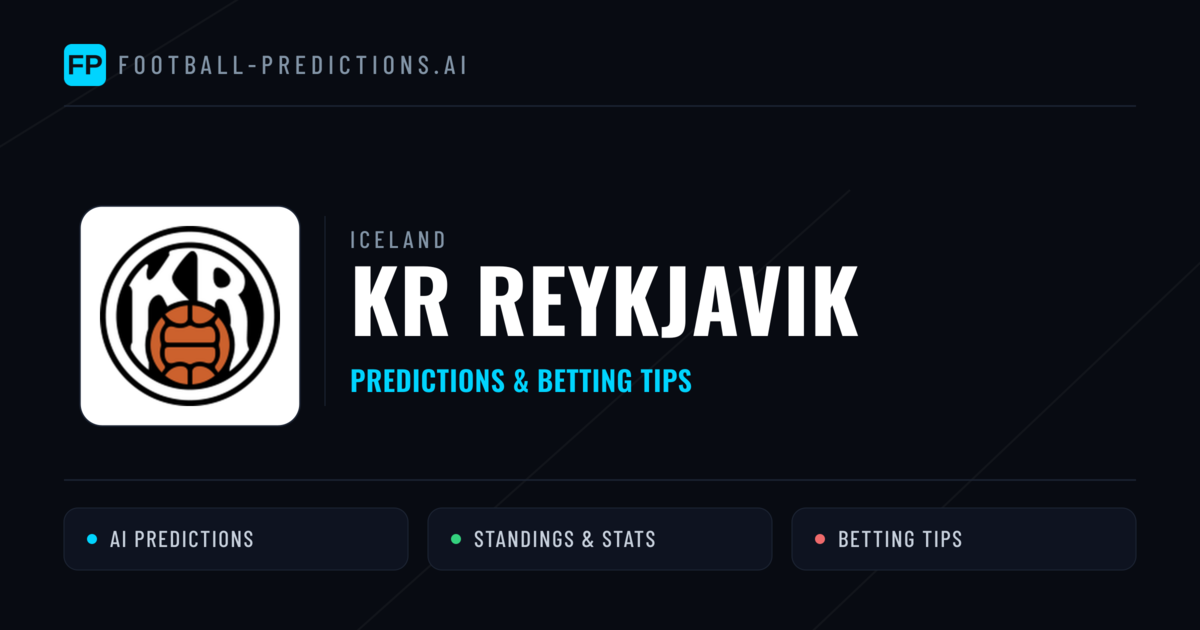 KR Reykjavik Predictions & Stats