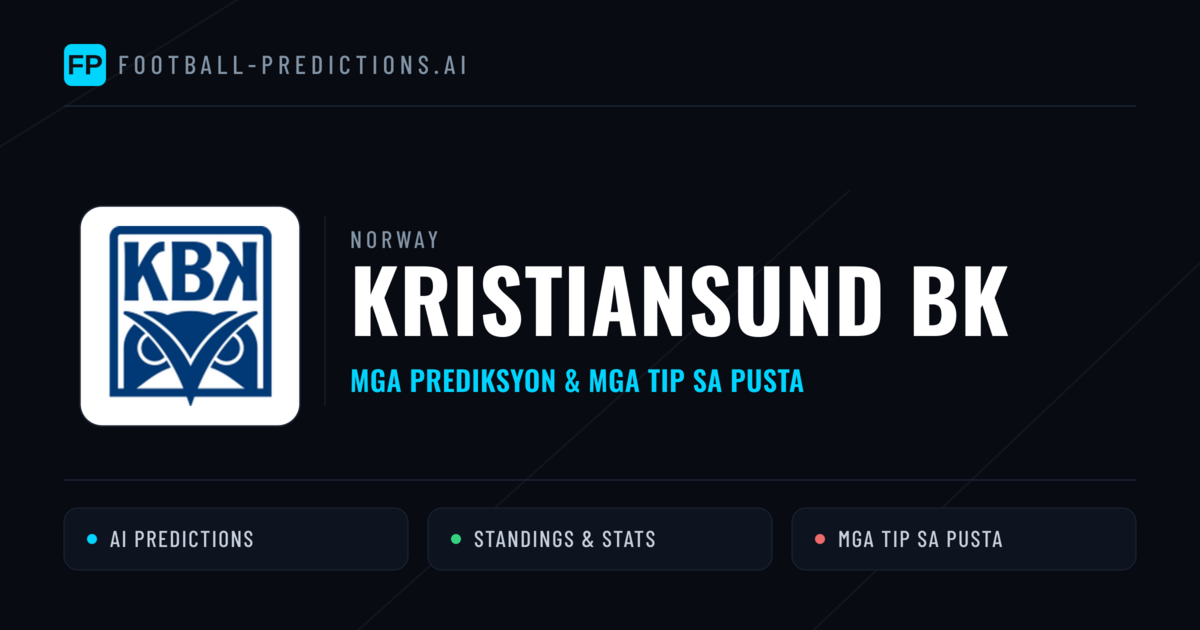 Kristiansund BK Predictions & Stats