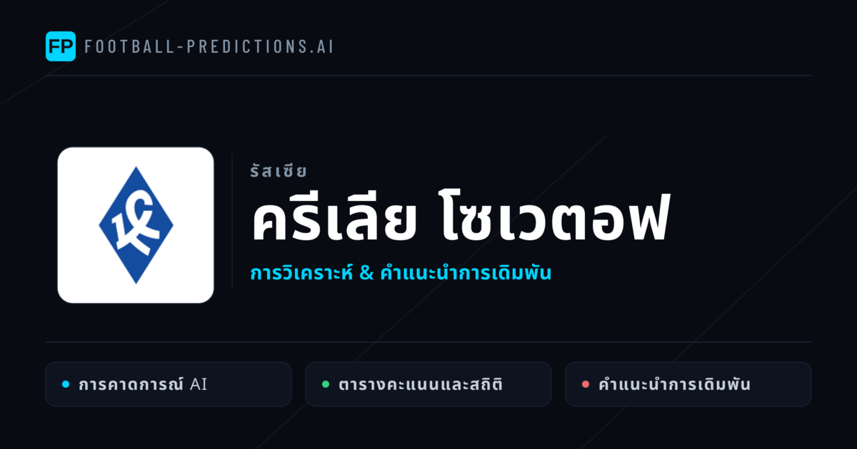 ครีเลีย โซเวตอฟ การวิเคราะห์และสถิติ