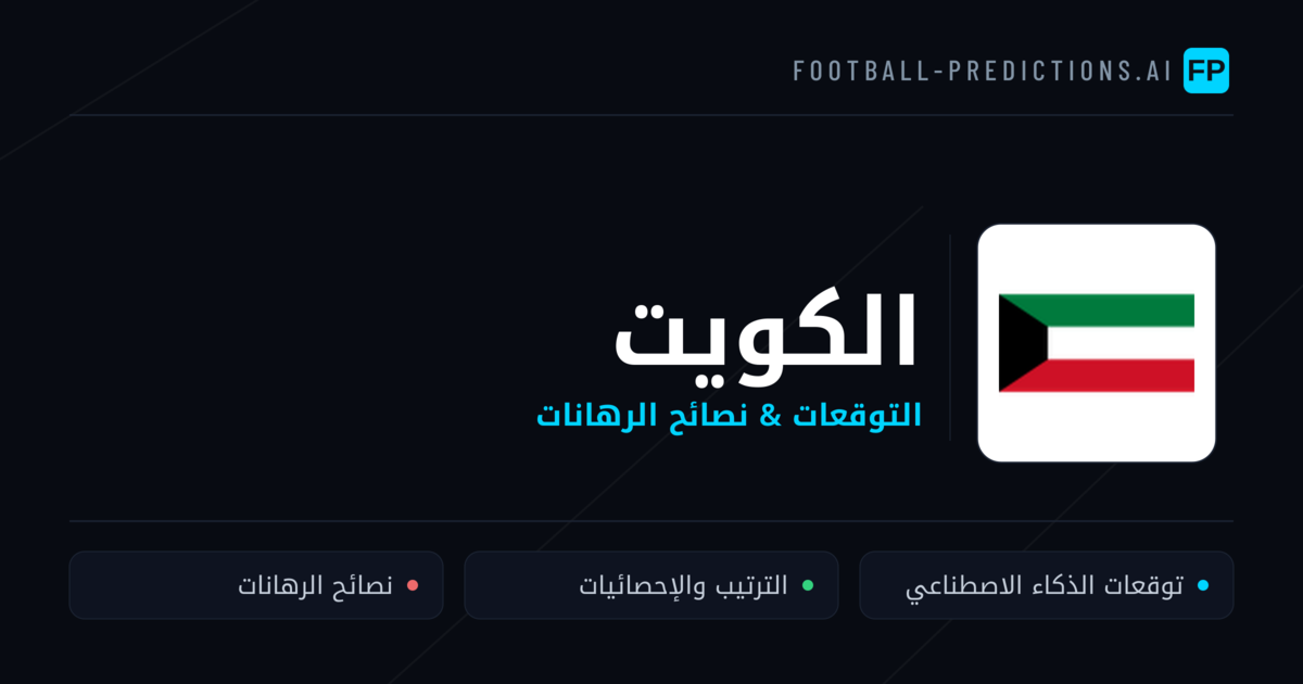 الكويت توقعات واحصائيات