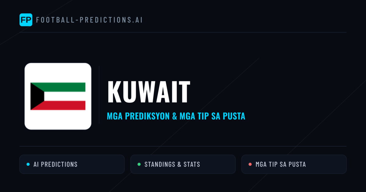 Kuwait Predictions & Stats