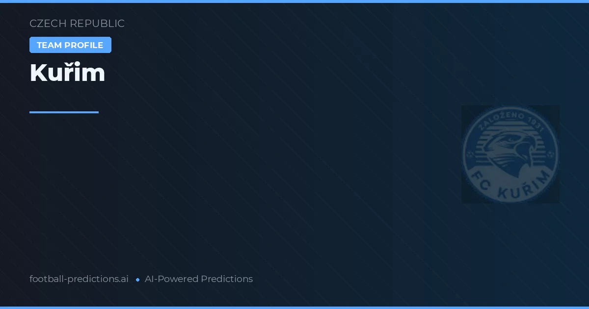 Kuřim Predictions & Stats