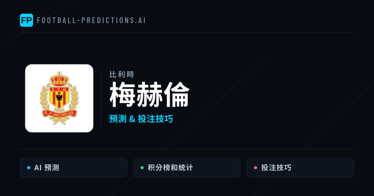 梅赫倫 運彩分析｜足球預測與數據