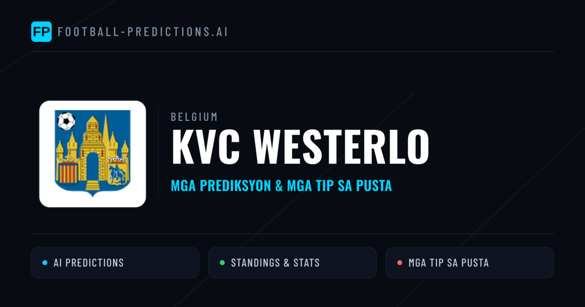 KVC Westerlo Predictions & Stats
