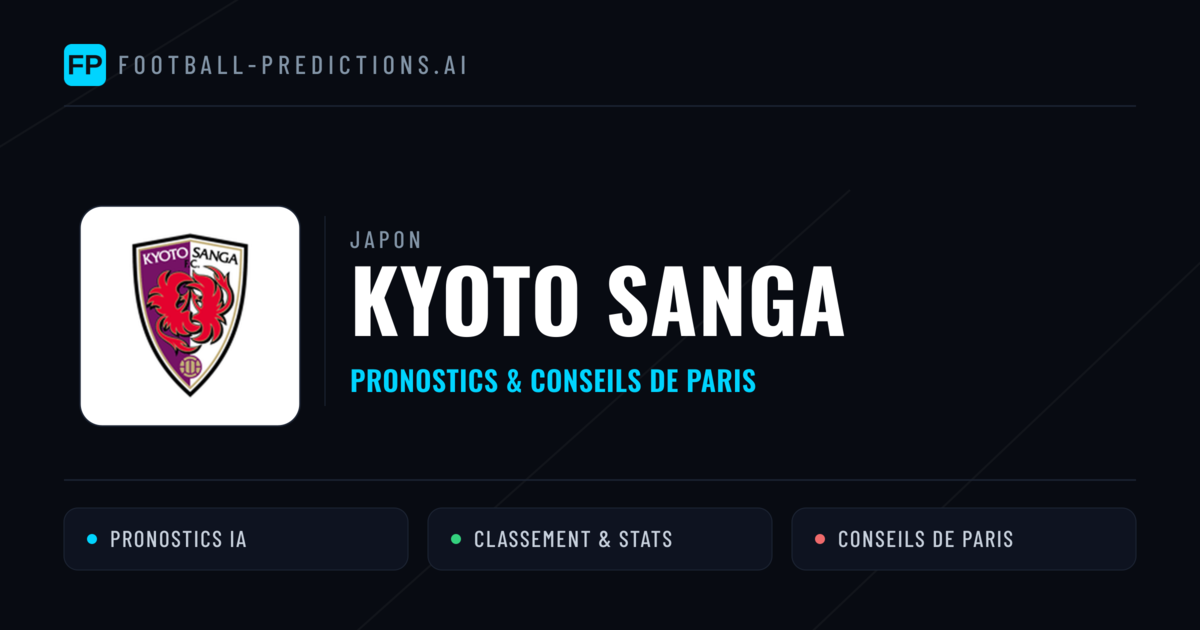 Kyoto Sanga Pronostics & Statistiques