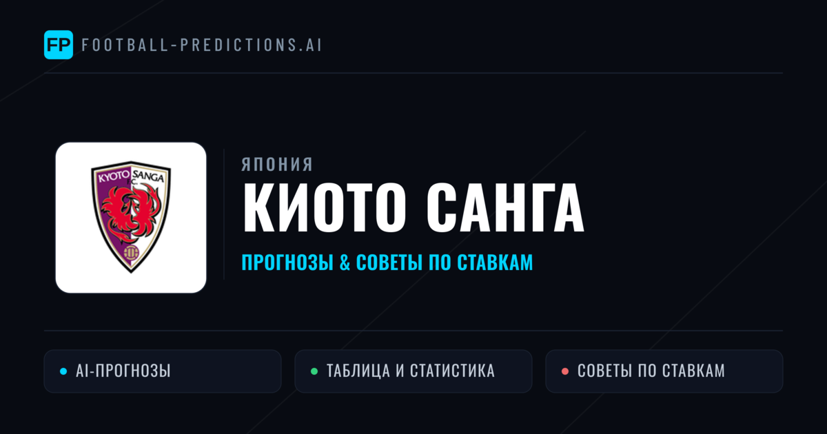 Киото Санга прогнозы и статистика