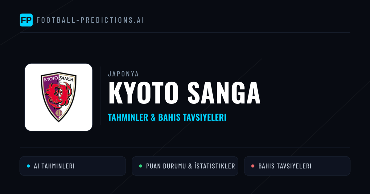 Kyoto Sanga Tahminleri & İstatistikler
