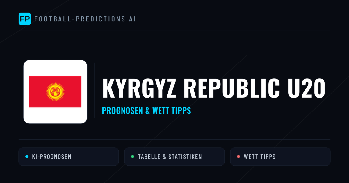 Kyrgyz Republic U20 Prognosen & Statistiken