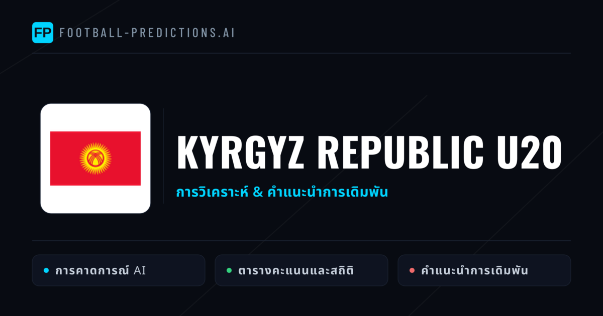 Kyrgyz Republic U20 การวิเคราะห์และสถิติ