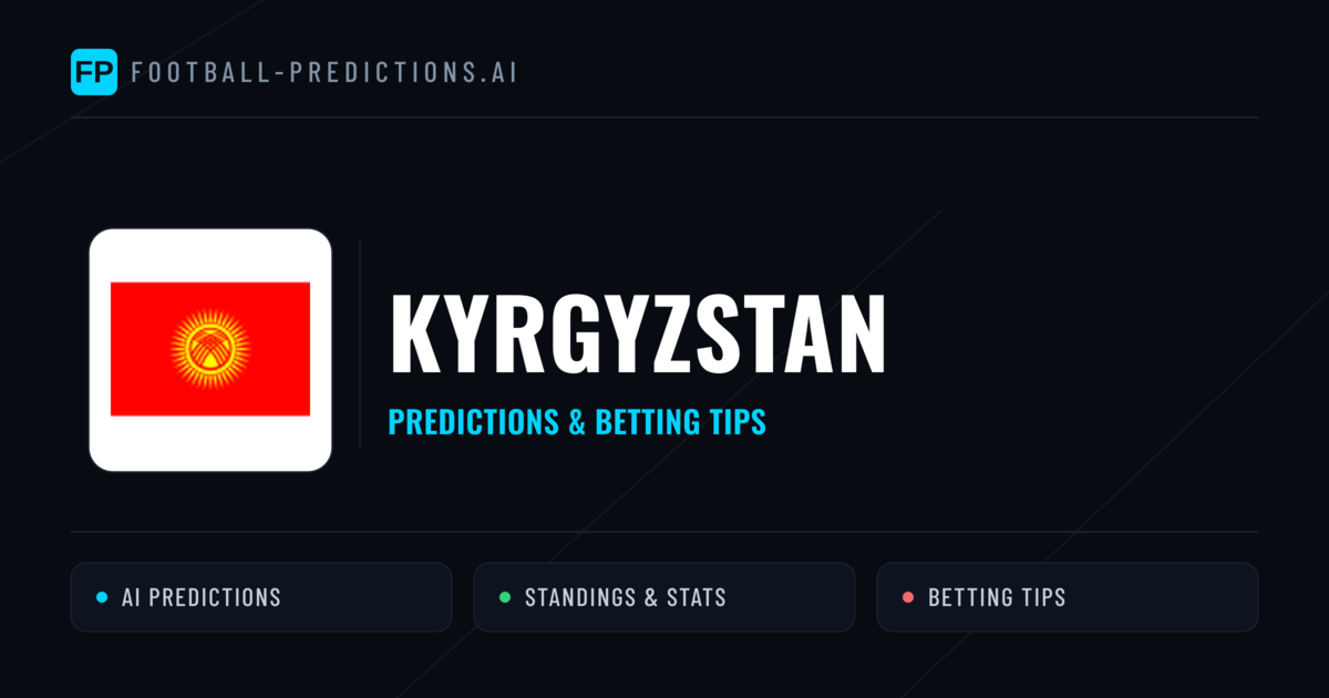 Kyrgyzstan Predictions & Stats