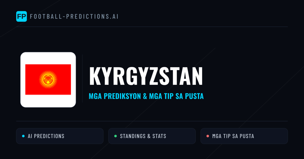 Kyrgyzstan Predictions & Stats