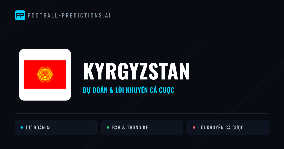Kyrgyzstan Dự đoán & Thống kê