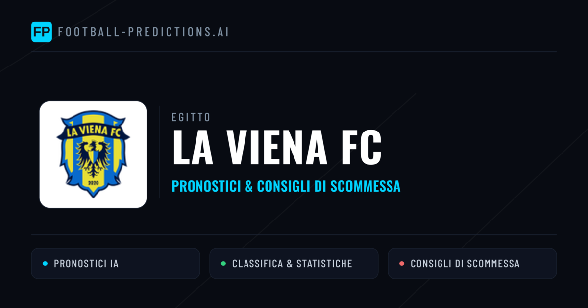 Pronostici e Statistiche La Viena FC