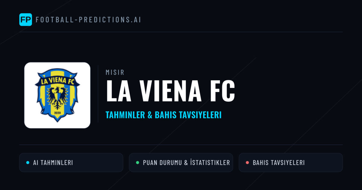 La Viena FC Tahminleri & İstatistikler