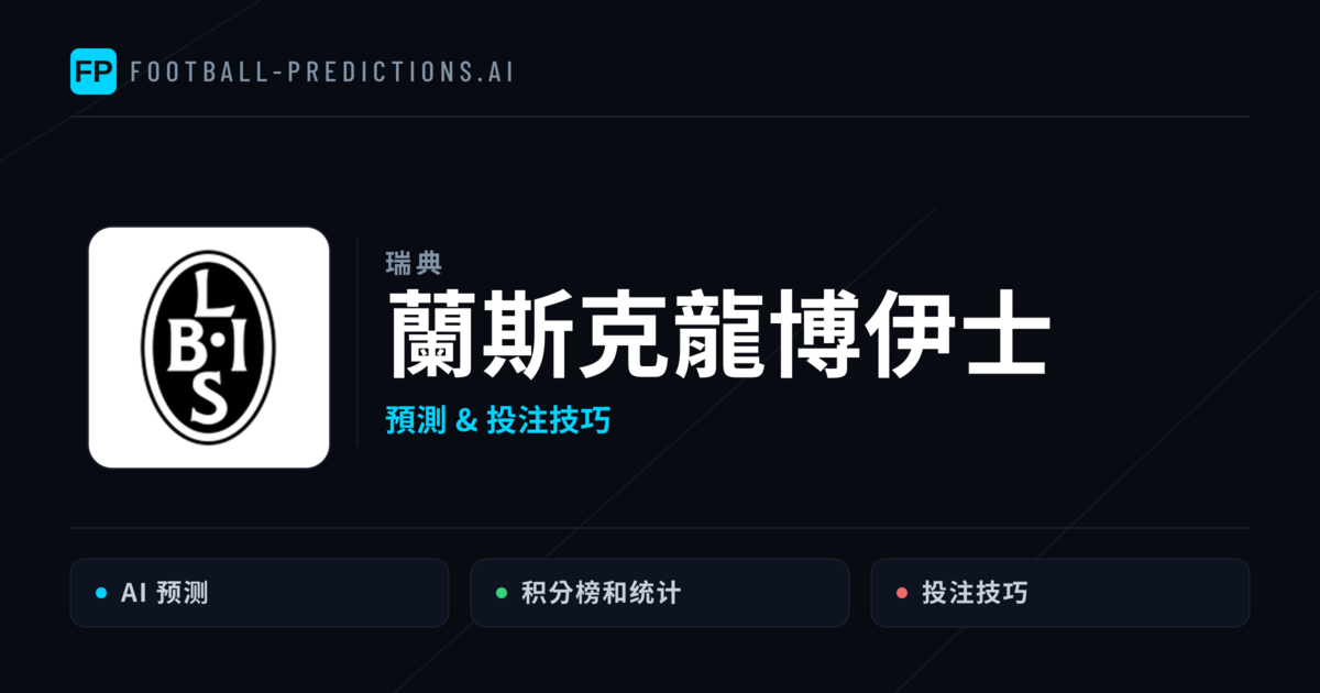 蘭斯克龍博伊士 運彩分析｜足球預測與數據