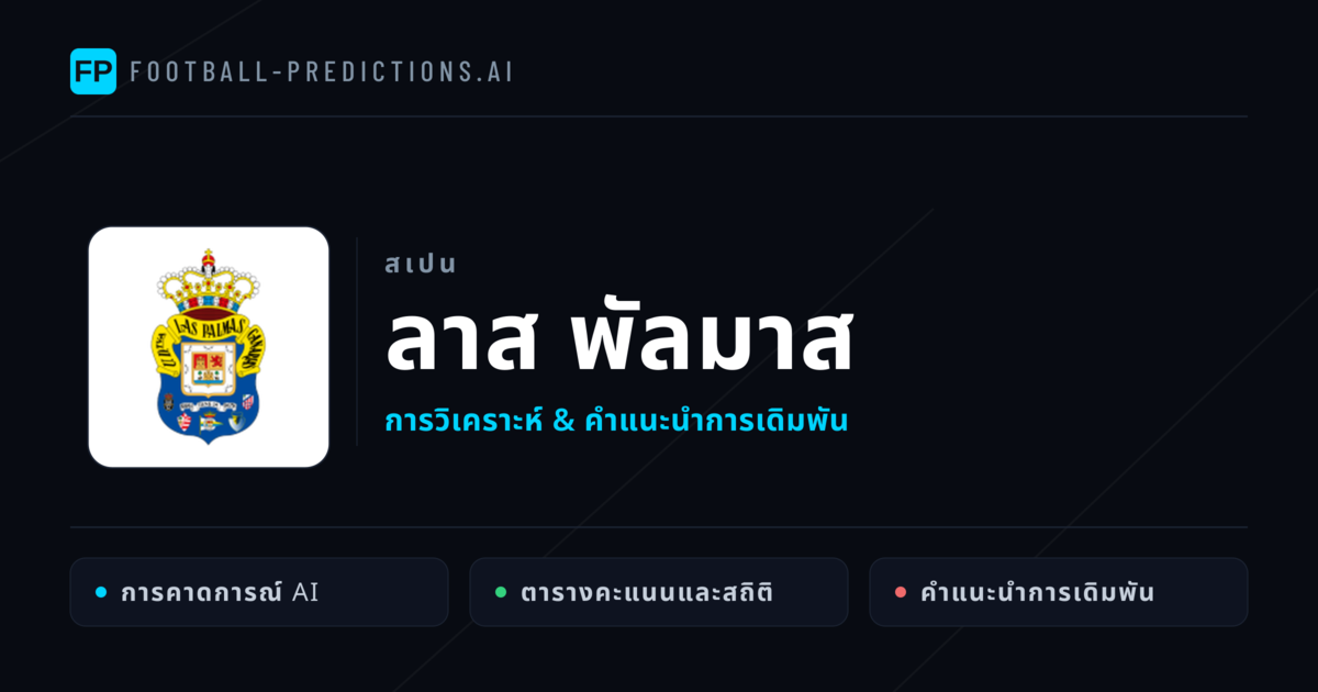 ลาส พัลมาส การวิเคราะห์และสถิติ