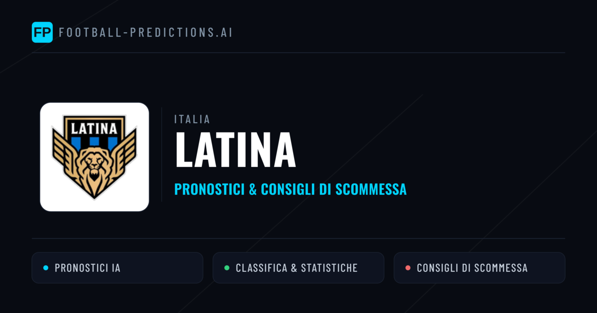 Pronostici e Statistiche Latina