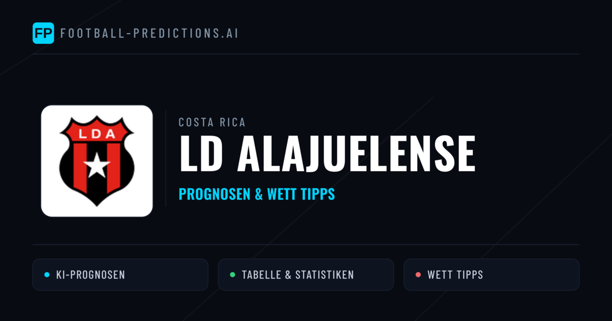 LD Alajuelense Prognosen & Statistiken