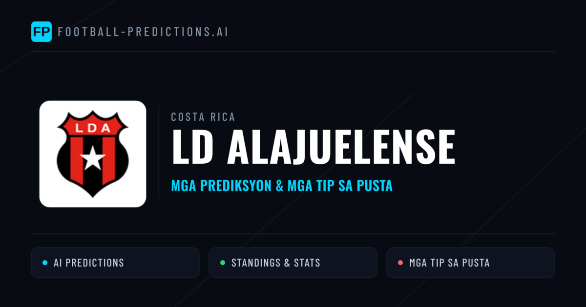 LD Alajuelense Predictions & Stats