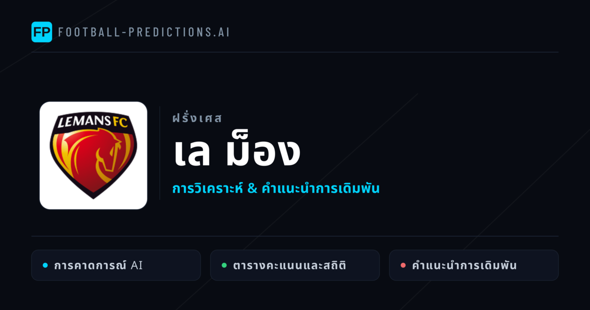 เล ม็อง การวิเคราะห์และสถิติ