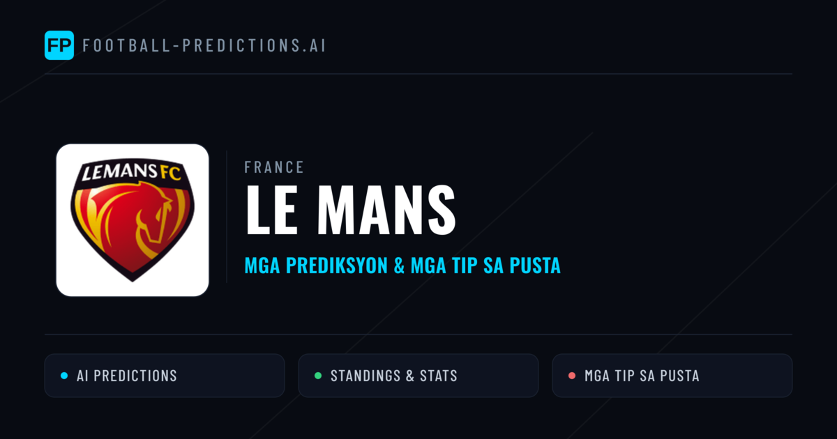 Le Mans Predictions & Stats