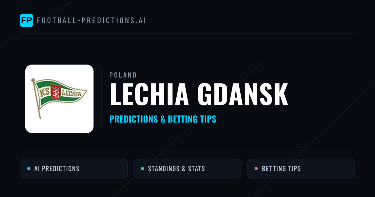 Lechia Gdansk Predictions & Stats