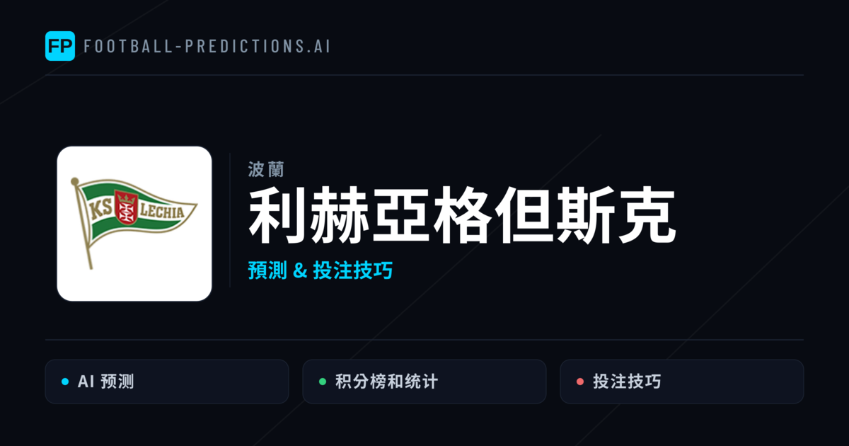 利赫亞格但斯克 運彩分析｜足球預測與數據
