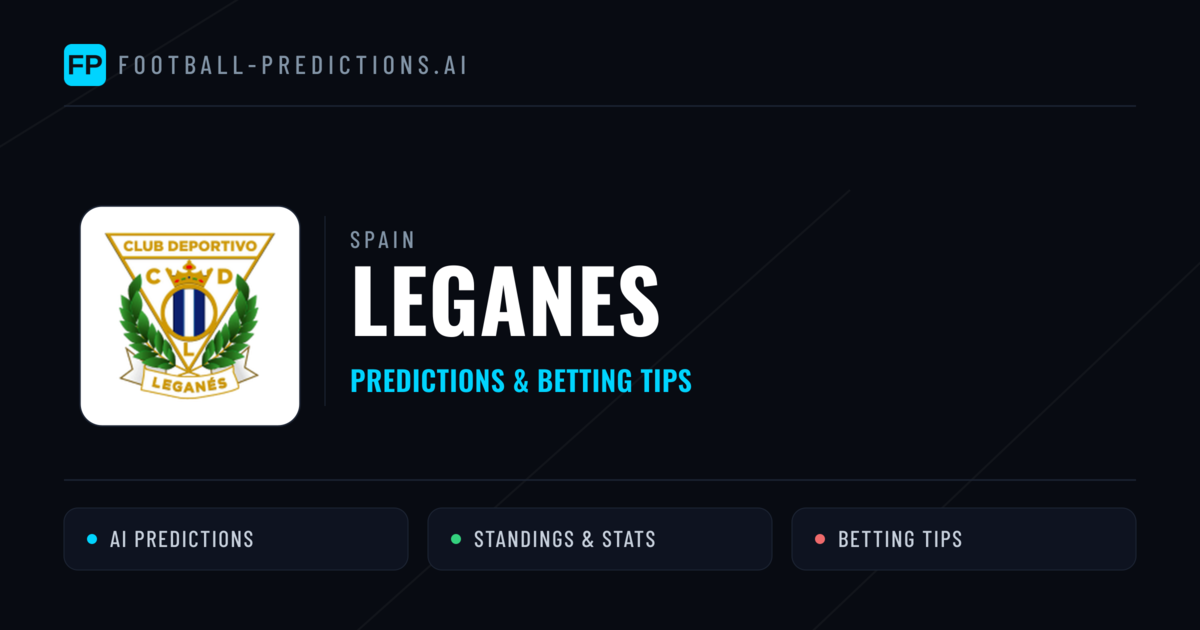Leganes Predictions & Stats