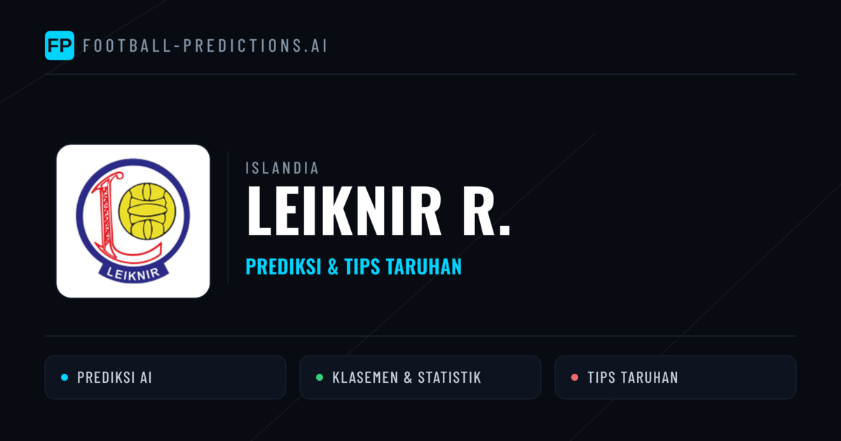 Leiknir R. Prediksi & Statistik Piala Dunia