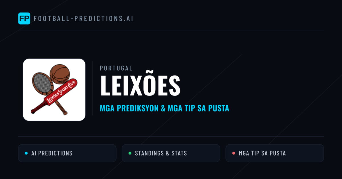 Leixões Predictions & Stats