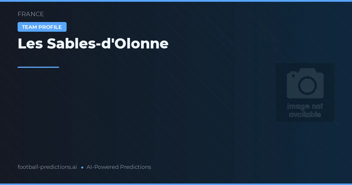 Pronostici e Statistiche Les Sables-d'Olonne