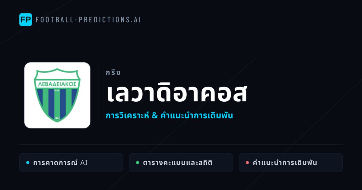 เลวาดิอาคอส การวิเคราะห์และสถิติ