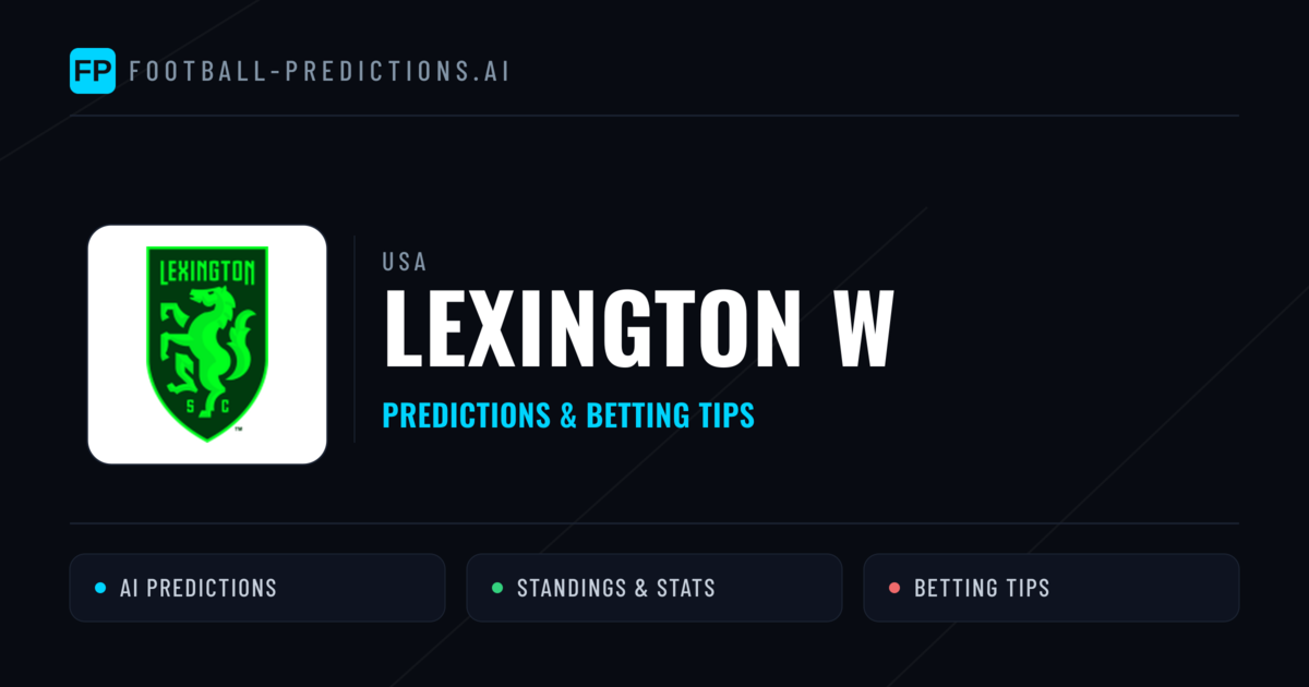 Lexington W Predictions & Stats