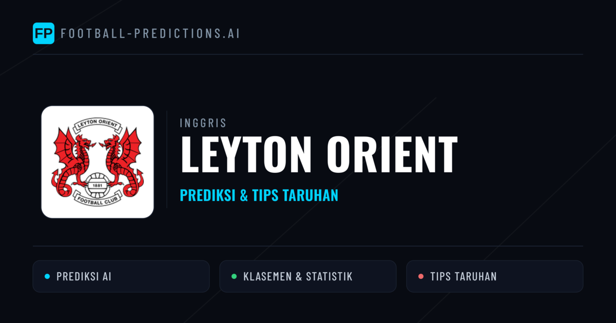 Leyton Orient Prediksi & Statistik Piala Dunia
