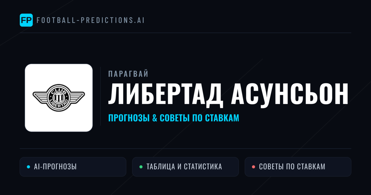 Либертад Асунсьон прогнозы и статистика