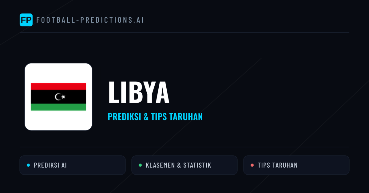 Libya Prediksi & Statistik Piala Dunia