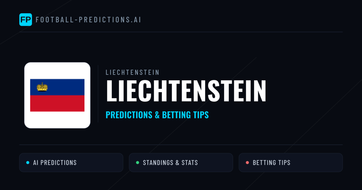 Liechtenstein Predictions & Stats